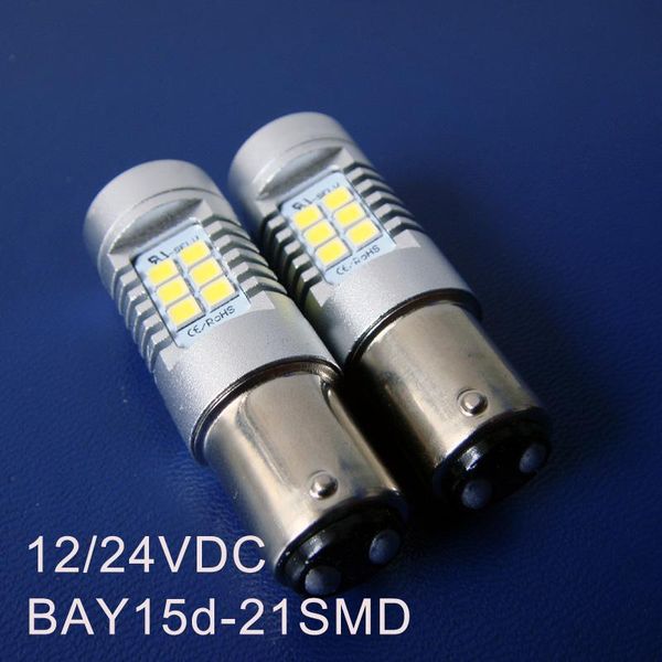 

bulbs 12/24vdc 10w auto,truck bay15d baz15d p21/5w,1157 freight car sight,led brake light 10pcs/lot
