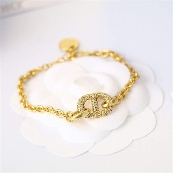 

86% off factory shophome light gold bracelet women's new red fashion diamond jewelry, Black