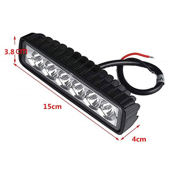 

work light universal waterproof 6led auto car flood lamp offroad working led