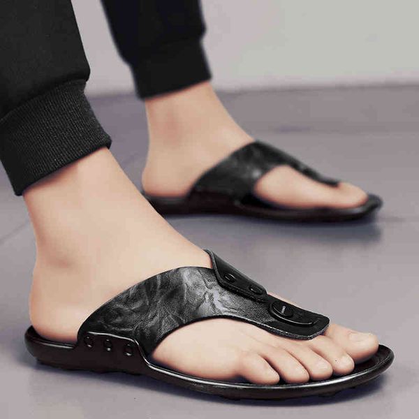 

slippers men summer 's beach flip-flops sandals casual shoes soft bottom 's zapatos de mujer for ul0z, Black