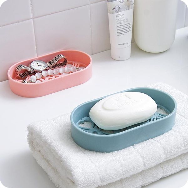 

1pc hollow drain soap box toilet jewelry creative laundry dish holder dishes
