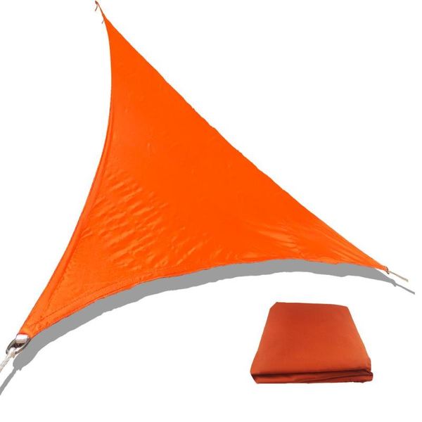 

shade garden courtyard sails folding poratable camping triangles sun shield sail buckle model