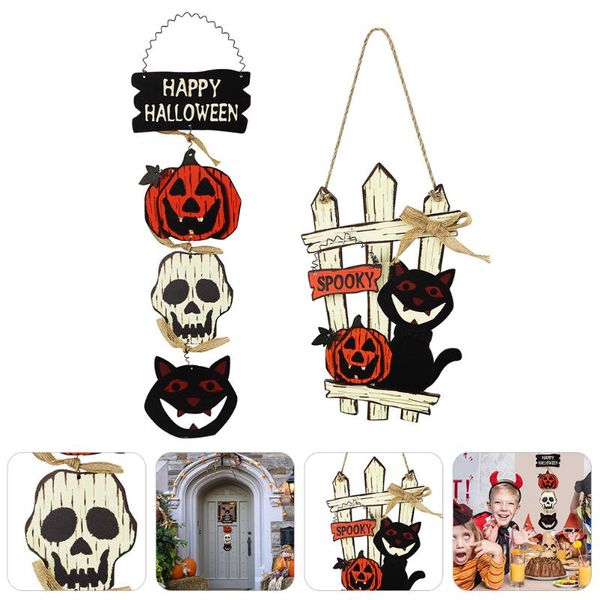 

hooks & rails 2pcs exquisite pendant household hanging door pumpkin ornament