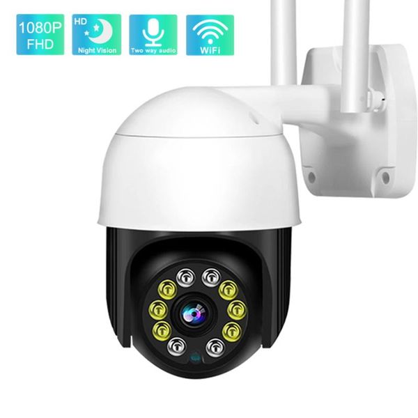 

cameras wifi ip camera outdoor 1080p video surveillance for home color night vision two way audio speed dome cctv