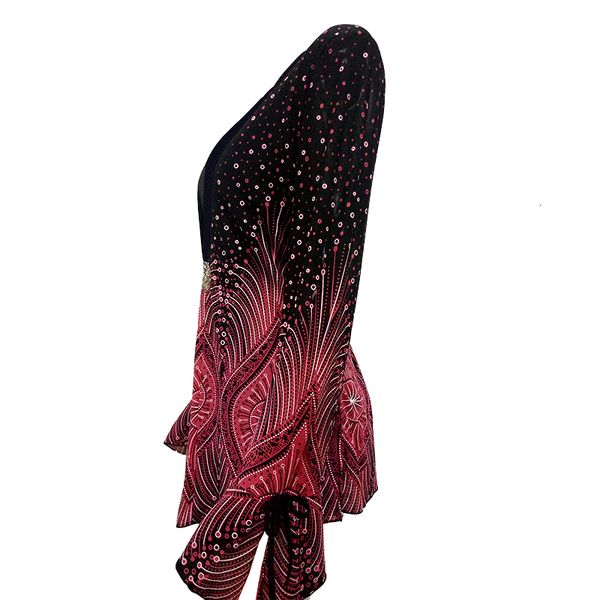 

women's blouses & shirts ytl big women diamond flare sleeve pattern patchwork floral print vintage kimono style slim plus shirt jewelry, White