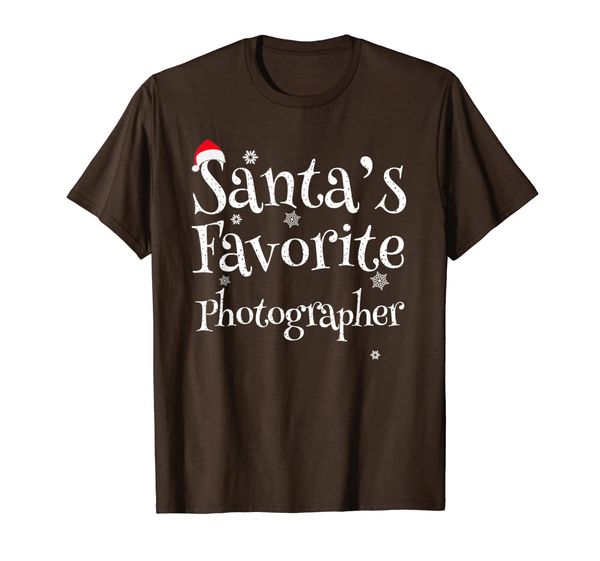 

santa's favorite pgrapher t-shirt, White;black