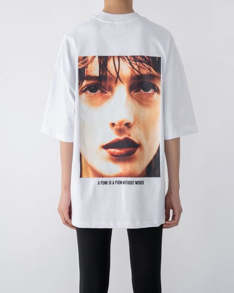

hip hop fashion brand loose couple short sleeve t-shirt for men, White;black