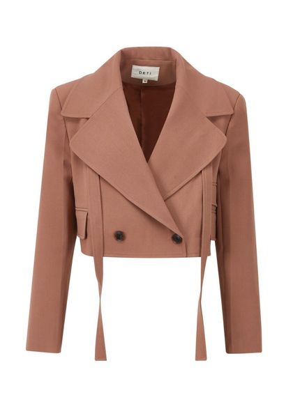 

women's trench coats notched lapel button long sleeve outerwear, Tan;black