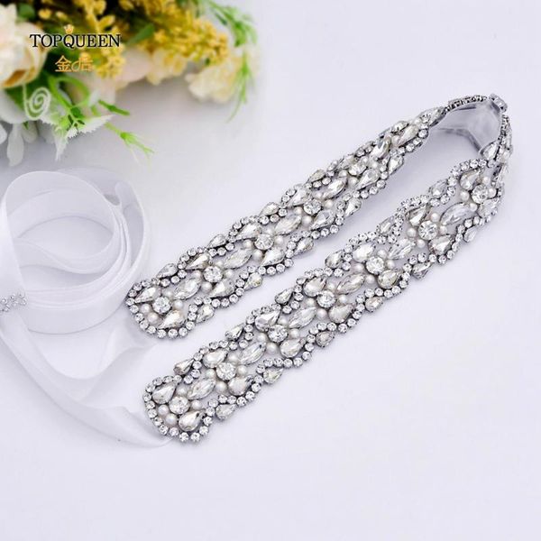 

wedding sashes ueen s466 rhinestones belt for dress shiny dresses diamond bright women elegant silver, White