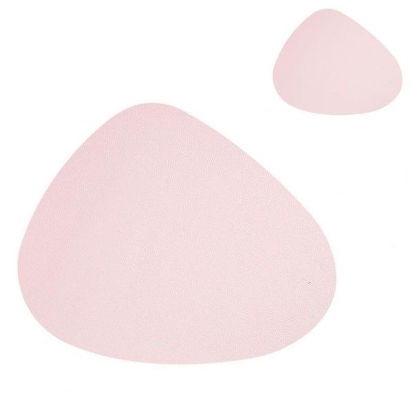 

mats & pads 60% 1 set cup mat eco-friendly heat resistant faux leather insulation table placemat pad for kitchen