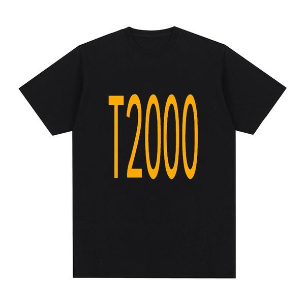 

men's t-shirts t2000 t-shirt cotton men t shirt tee tshirt womens, White;black