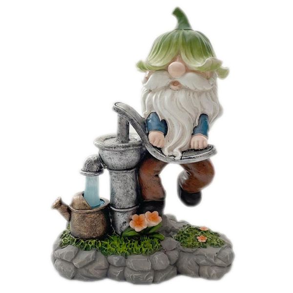

garden decorations gnome statues outdoor gardening dwarf ornaments fetching water funny decoration home sculptures
