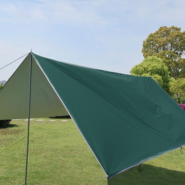 

tents and shelters awning waterproof tarp tent shade ultralight garden canopy sunshade outdoor camping picnic travel tarpaulin beach sun she
