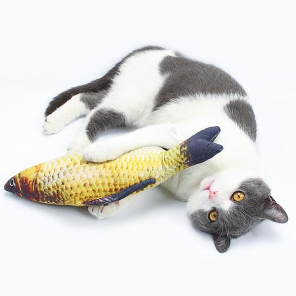 

cat toys pet soft electronic fish shape toy simulation electric funny usb charging chewing playing supplies dropshiping