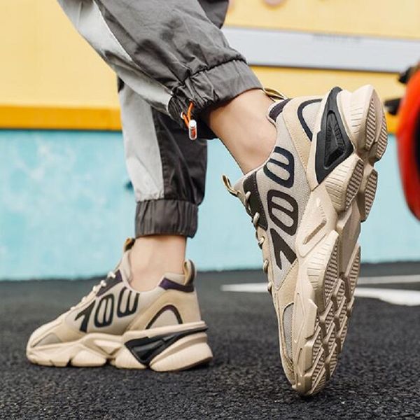 

men running shoes lightweight breathable mesh athletic sports reflective shoe for outdoor jogging women walking sneakers