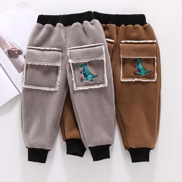 

base layers kid thick pants winter baby children cartoon casual leggings kids velvet boys warm trousers jscu