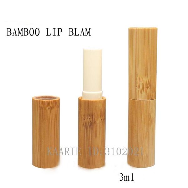 

storage bottles & jars 15/30pcs 3ml slim bamboo wooden lip tube,lip beauty tool, empty diy cosmetic rouge filler, high-end lipstick bot