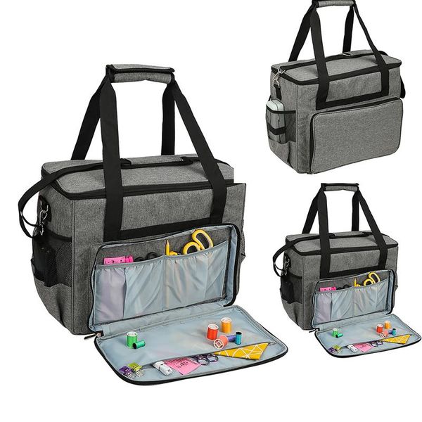 

large-capacity tote bag travel storage waterproof portable sewing machine bags