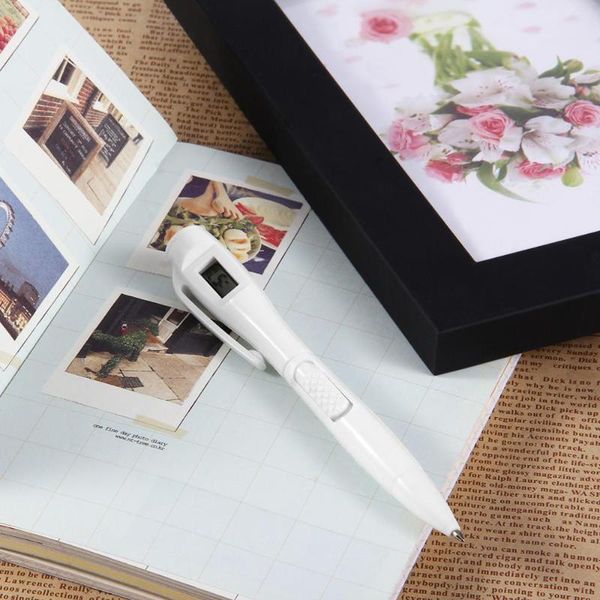 

ballpoint pens 1pcs digital watch pen electronic clock student test stationery servants private dedicated for office school, Blue;orange