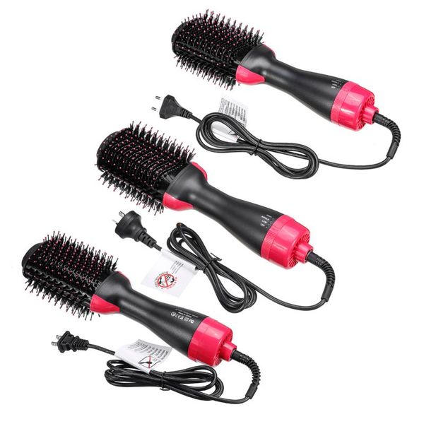 

1 one step hair dryer brush air professional volumizer blow straightener curler styling tools drop electric brushes
