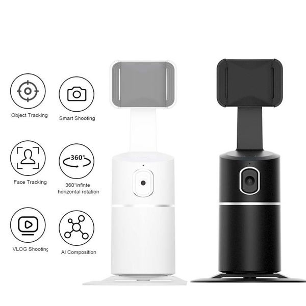 

selfie monopods 360Â° rotation auto smart shooting stick follow gimbal tracking face stand for 12s/12 pro max /11 samsung