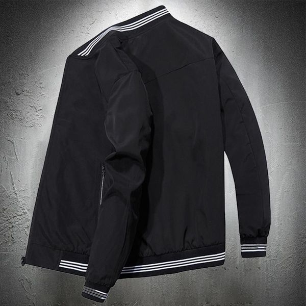 

men's jackets spring jacket men lightweight baseball fashion clothing windbreaker thin coat sports casual high quality, Black;brown