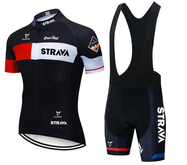 

cycling suit mountain bike harness short-sleeved outdoor wild bicycle racing sets, Black;blue