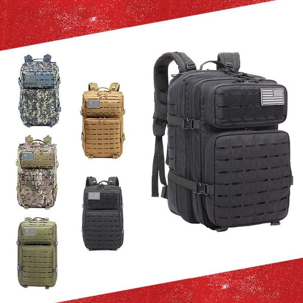 

tactical backpack army military softback outdoor waterproof hiking assault hunting travel camping bags