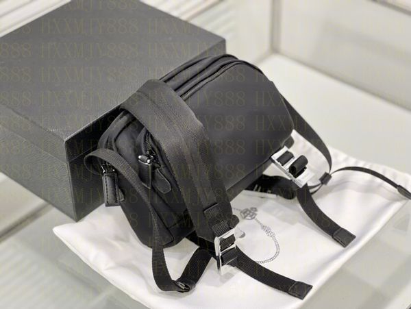 

2022 new bags luxury designer black color canvas double-layer zipper design ladies makeup travel clutch wallet shoulder handbag handbags bag