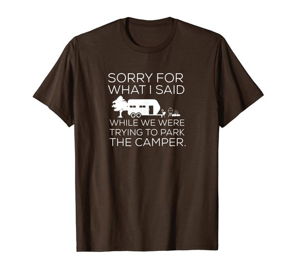 

sorry for what i said while trying to park the camper rv, White;black