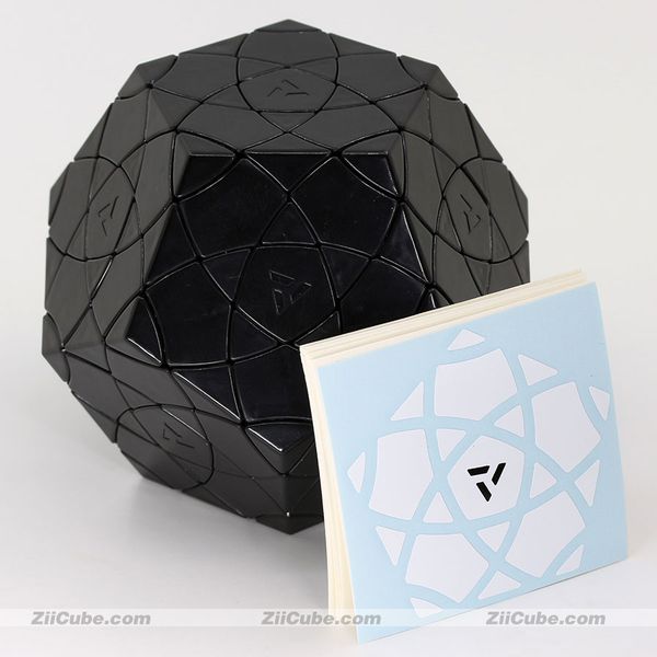 

mf8 Magic Cube AJ Red Cotton Dodecahedron Cube Bauhinia Megaminxeds Ziicube Magic puzzles Professional Educational Gam Toys