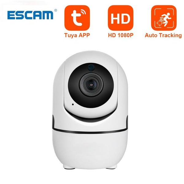 

cameras escam mini size wifi ip camera hd 1080p tuya app indoor home security surveillance night vision motion alarm system