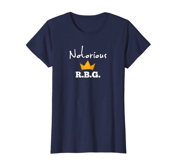 

womens notorious rbg ruth bader ginsburg feminist political t-shirt, White;black