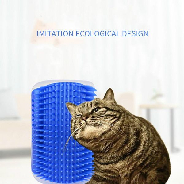

cat toys cats brush pet corner scratching supplies catnip massage self groomer comb