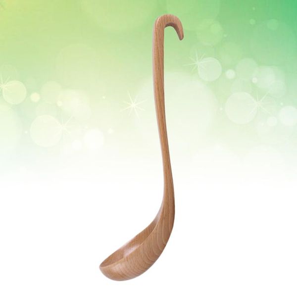 

spoons natural spoon classic wooden soup ladle kitchen dinnerware tools