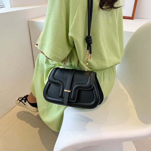 

outdoor bags 2021 woman shoulder bag texture chain pu diagonal fashion luxury handbag female cosmetic shopping
