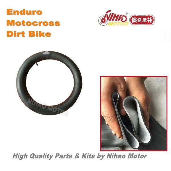 

motorcycle wheels & tires ot-123 motocross parts mousse tubes anti-piercing thick inner tube tire enduro kit dirt bike spare cross for husqv