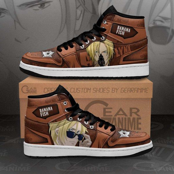 

ash lynx sneakers banana fish anime shoes