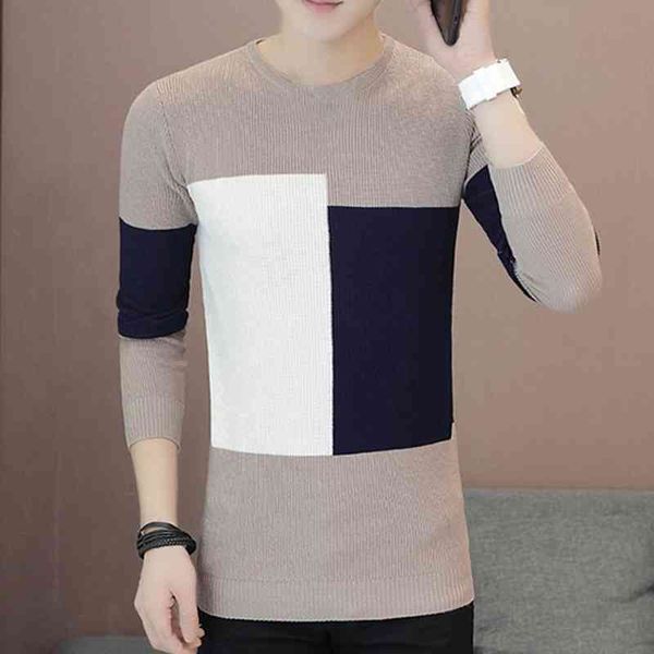 

winter knitted o neck stretchable spring sweater for school, Black