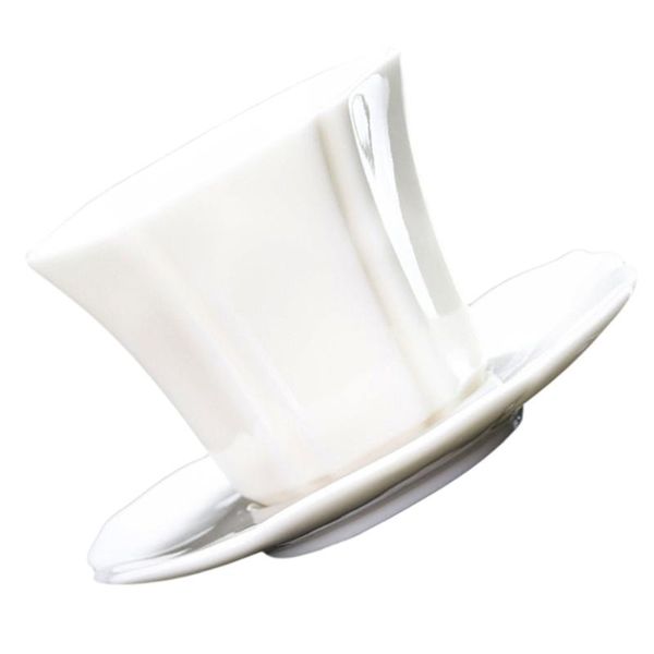 

mugs 1pc simple tea cup household hexagonal exquisite ceramic teaware