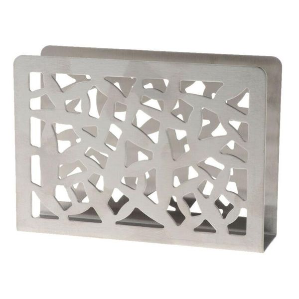 

napkin rings metal holder dispenser tissue paper rack for home party dining table 12x3.5x8.5cm smooth surface exquisite
