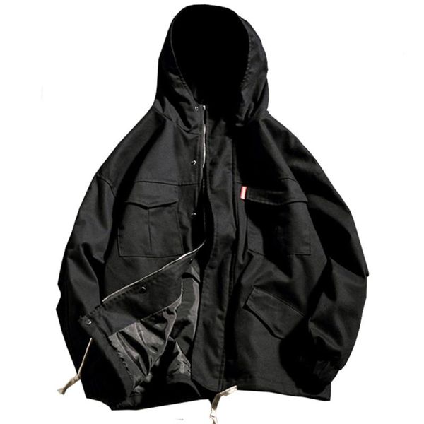 

casual jacket men autumn hooded plus size streetwear spring slim fit roupas sportswear clothes wholesale clothing men's jackets, Black;brown