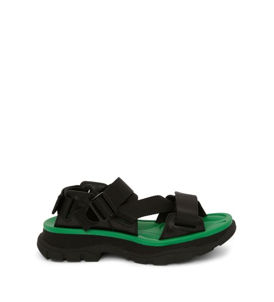 

tread sandal 2021 designer luxury sandals men women cross ribbon casual fashion outdoor comfortable flat rubber shoess, Black