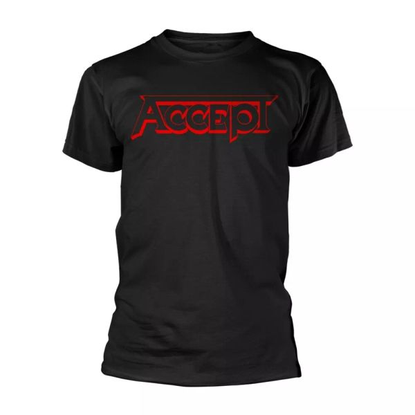 

accept logo 1 licensed men t-shirt, White;black