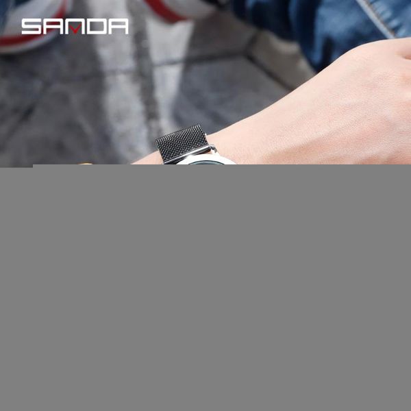 

wristwatches sanda men's watches quartz brand military rotating dial male men sports army watch waterproof relogio masculino, Slivery;brown