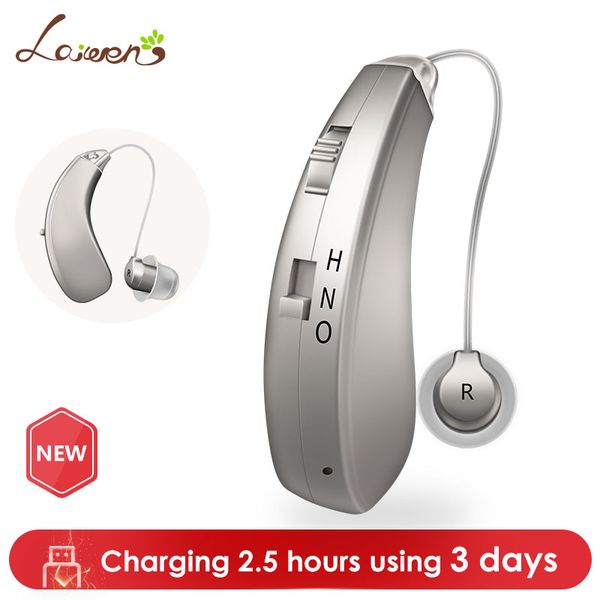 

rechargeable mini hearing aid audifonos sound amplifiers wireless ear aids for elderly charge 2.5 hrs use 3 days c