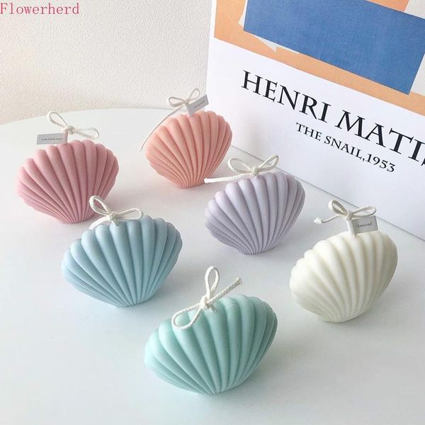 

craft tools diy handmade candle mold soap large 3d scallop shell plastic acrylic making molds resin