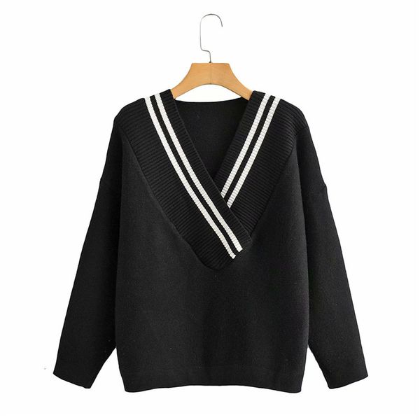 

women's sweaters english-style sweater, knitted long sleeve, fancy fashion, autumn-winter mjmo, White;black