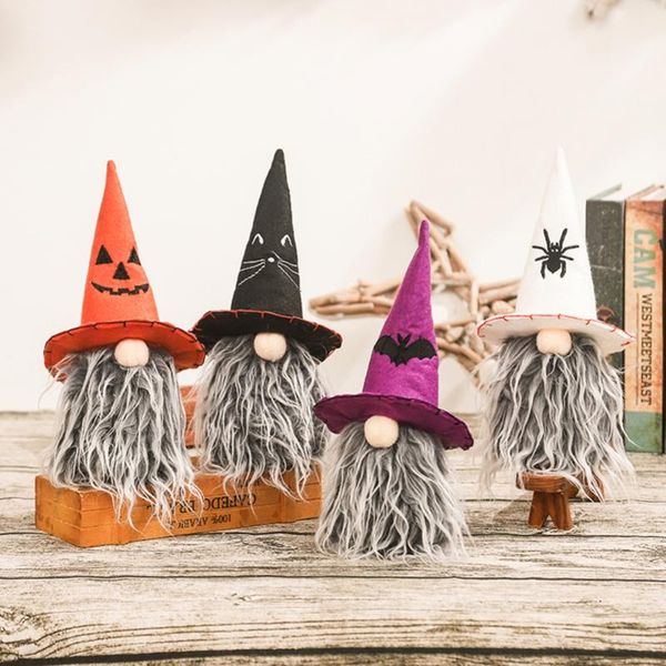 

decorative objects & figurines halloween decoration terror faceless doll 2022 for home event party ornament pendant