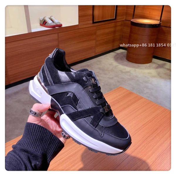 

men true leather business shoes luxury designer grind arenaceous leisure and business dual purpose size 38-45 men shoess, Red;white